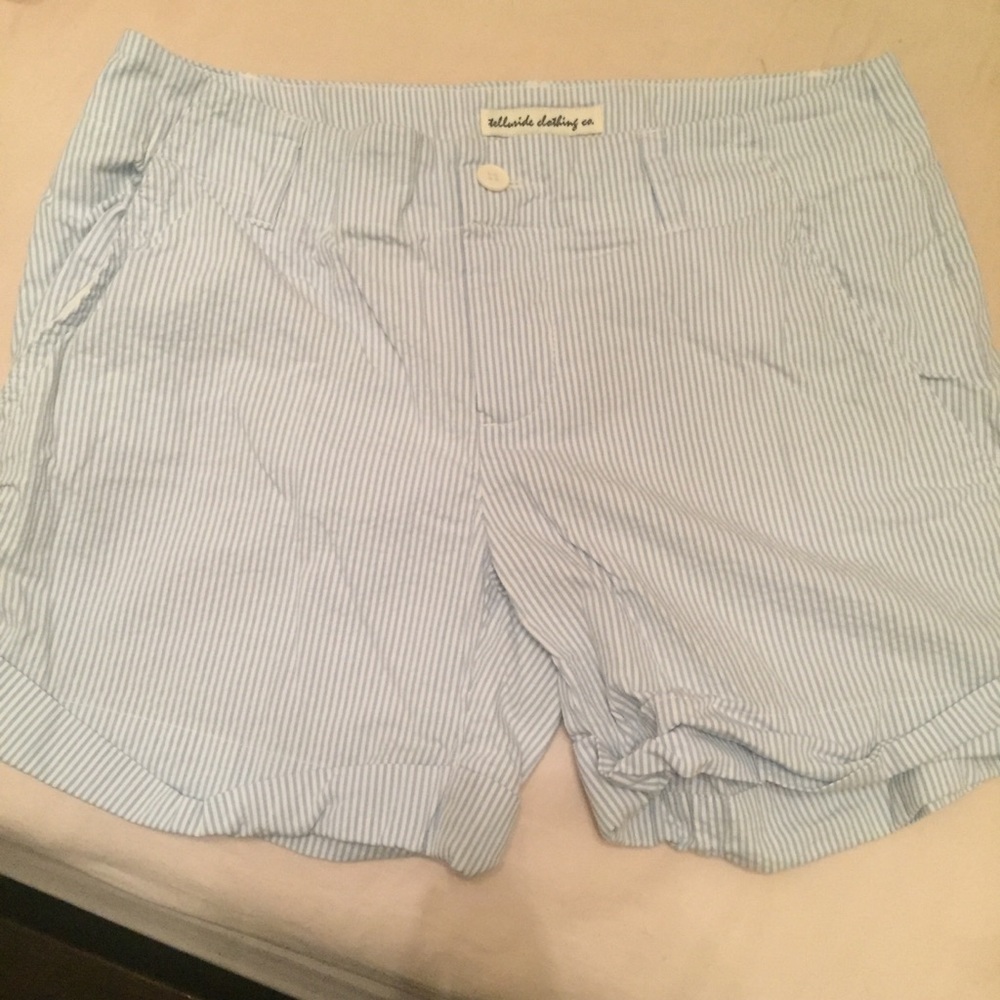 Seersucker shorts